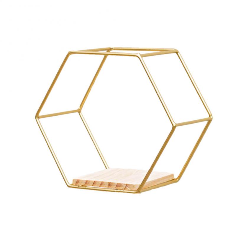 Geometric Wall Shelf Decor - Halri