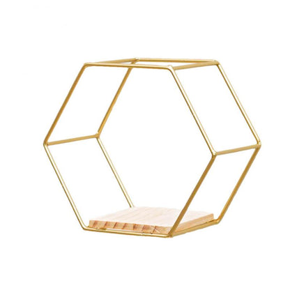 Geometric Wall Shelf Decor - Halri