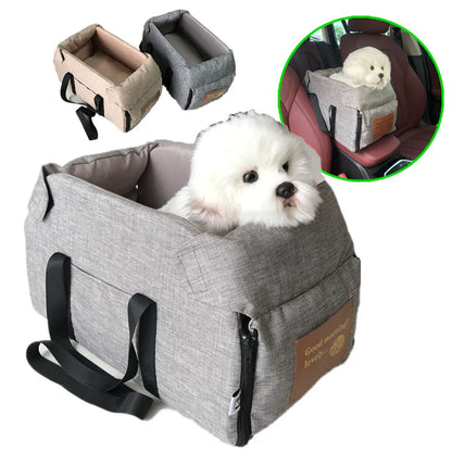 Pet Booster Seat - Compact Car Travel Dog Bed - Halri