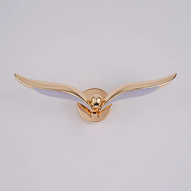 Seagull Wall Sconce Lighting with Cozy Warm Light and Elegant Gold Finish – Unique Wall Lamp for Home Decor 4