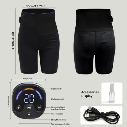 Electro Fitness Training Shorts - 6 Modes Rechargeable
