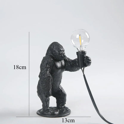 Fun Gorilla Bedside Table Lamp