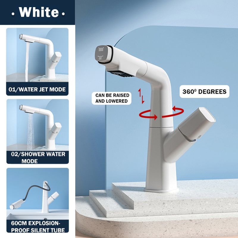 Modern 360 Rotate Kitchen Sink Faucet