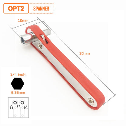 Compact Fast Hex Ratchet Wrench Set