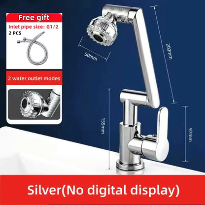 Modern Rotating LED Bathroom Sink Faucet - Halri