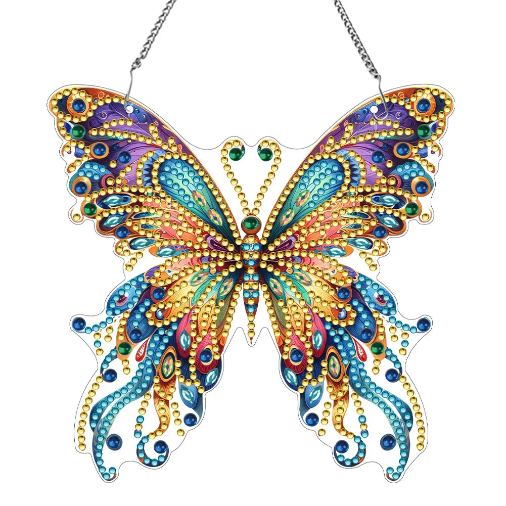 Colorful Butterfly Diamond Art Pendant Decoration