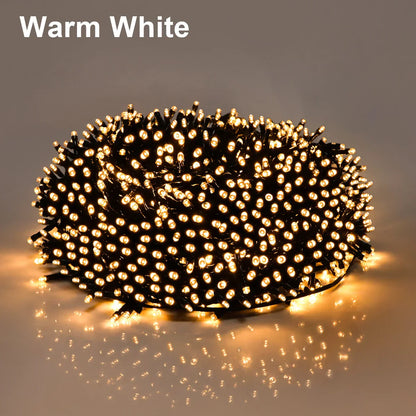 Outdoor LED String Lights Waterproof 8 Modes