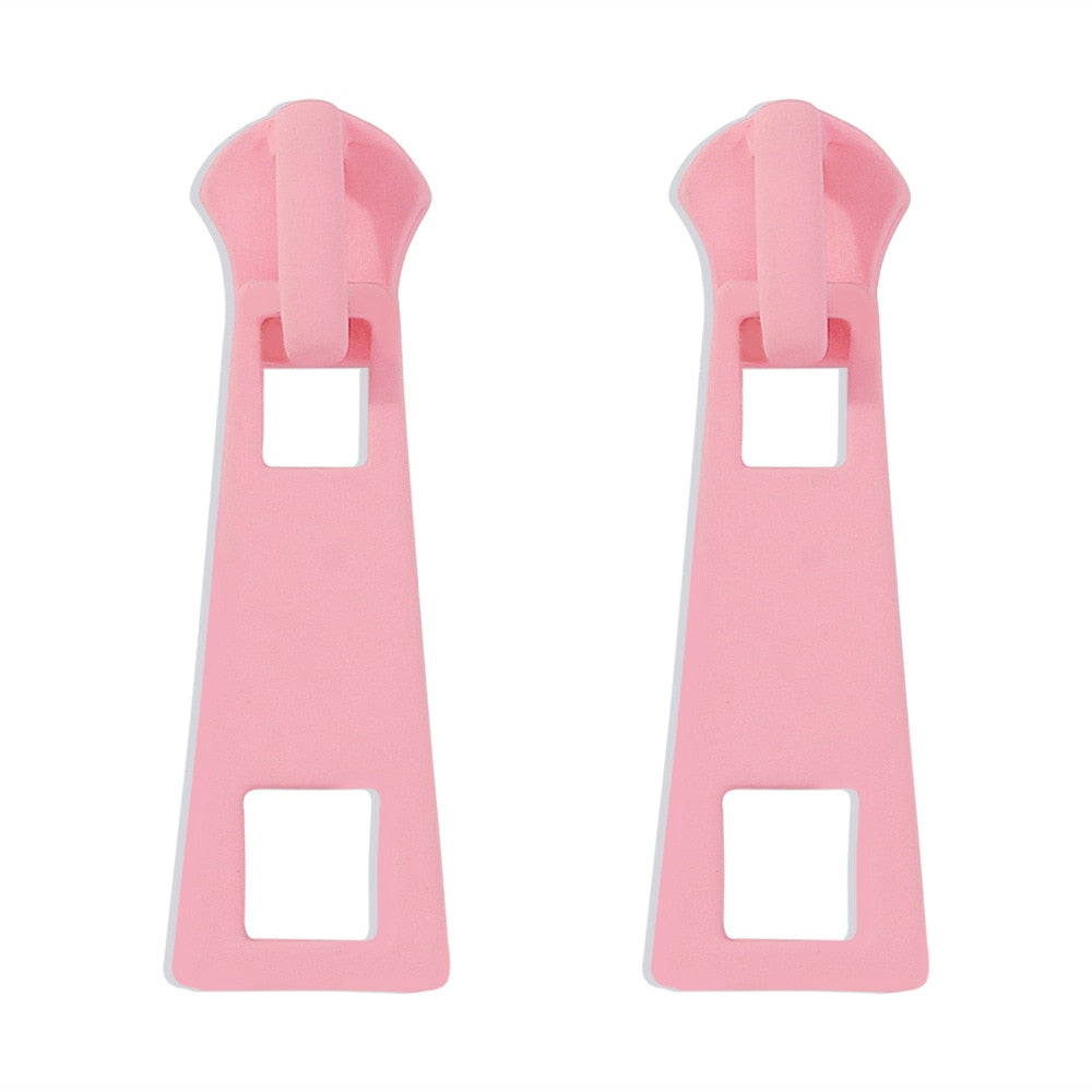 Fun Small Zip Earrings