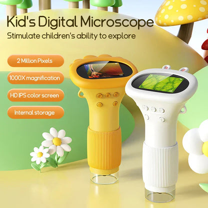 Portable Kids Microscope STEM Toy Kit