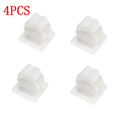 Easy Install Adhesive Mop Holder Set of 4 - Halri