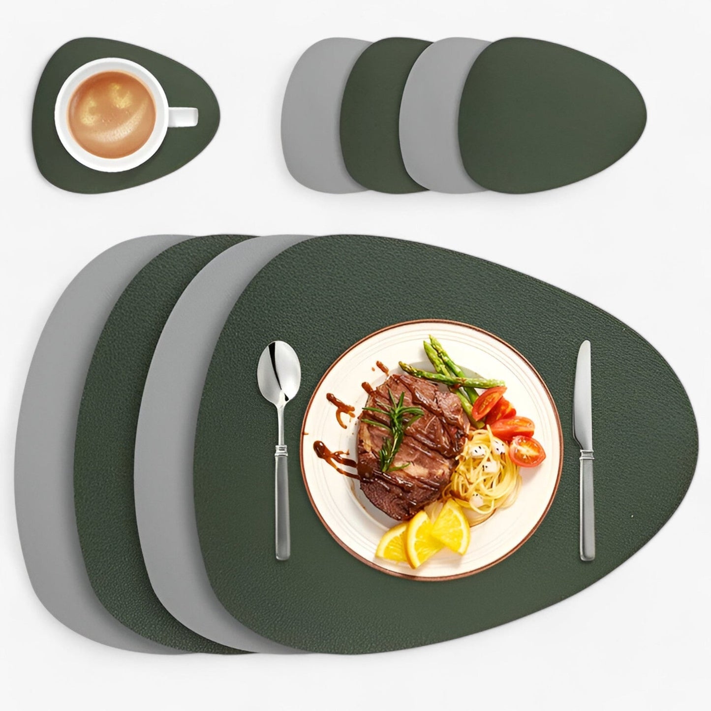 Durable Spill Proof Round Table Mat