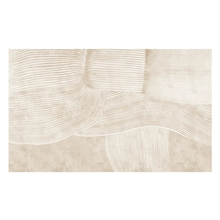 Plush Japanese Style Non-Slip Area Rug for Bedroom