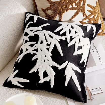 Elegant Horse Pattern Throw Pillow for Home Decor