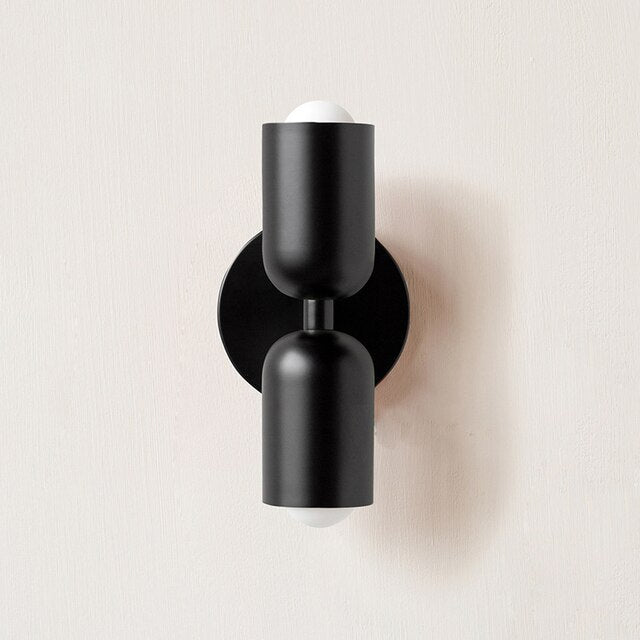 Halri | Classic White LED Wall Lights – Bright Double Lamp