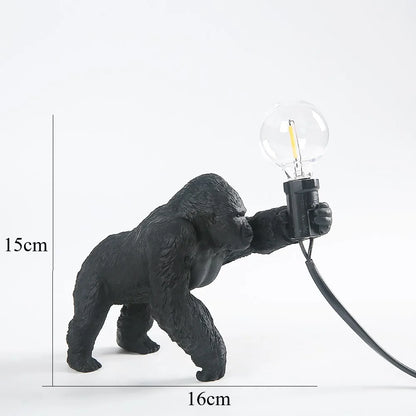 Fun Gorilla Bedside Table Lamp