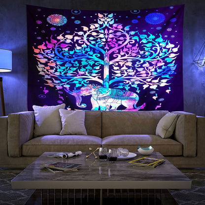 Vibrant Bright Wall Hanging Tapestry