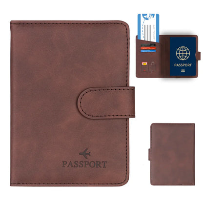 Stylish RFID Passport Holder for Men and Women