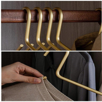 Non Slip 5 Piece Closet Hanger Set