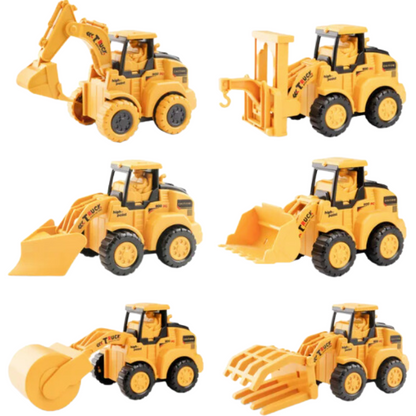 Fun Construction Truck Toy Set
