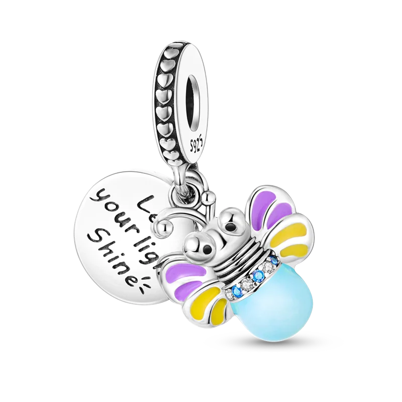 Colorful Animal Silver Charm Beads for Pandora Bracelet