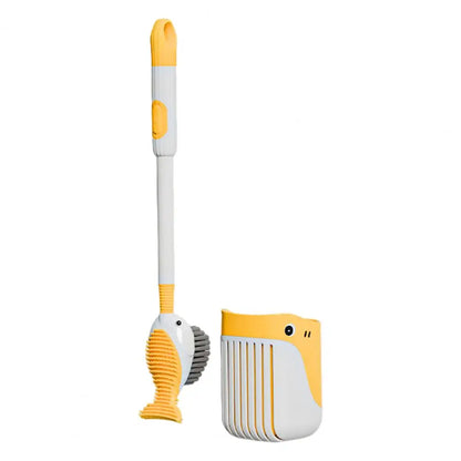 Flexible 360 Degree Rubber Toilet Brush Cleaner