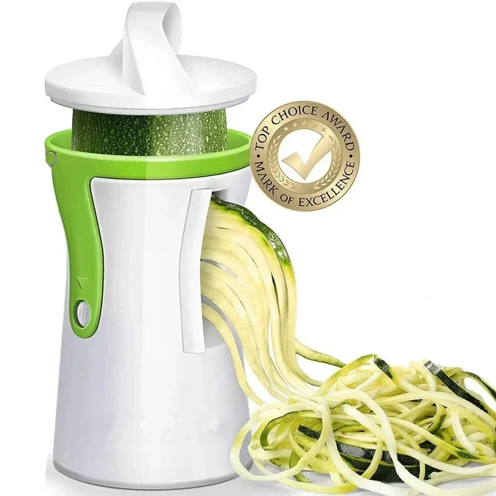 Easy Veggie Spiralizer Cutter Stainless Steel Manual - Halri