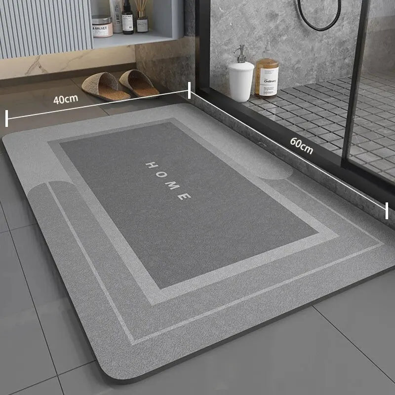 GripSure | Anti-slip Bathroom Mat Fast-dry Shower Mat - Halri