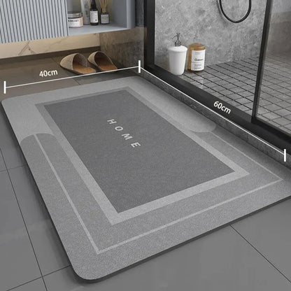 GripSure | Anti-slip Bathroom Mat Fast-dry Shower Mat - Halri