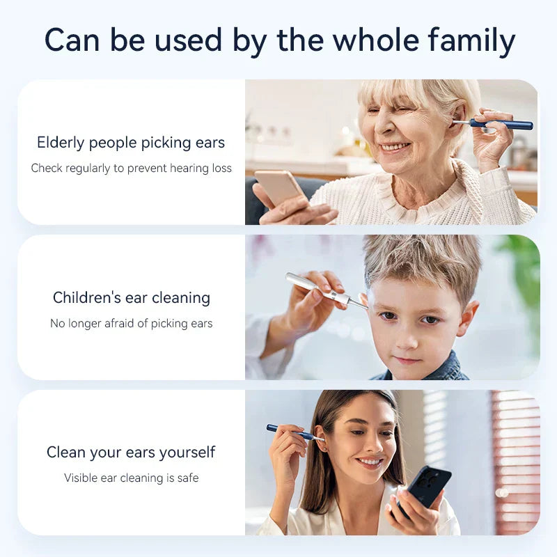 Wireless Ear Cleaner with HD Camera - Halri