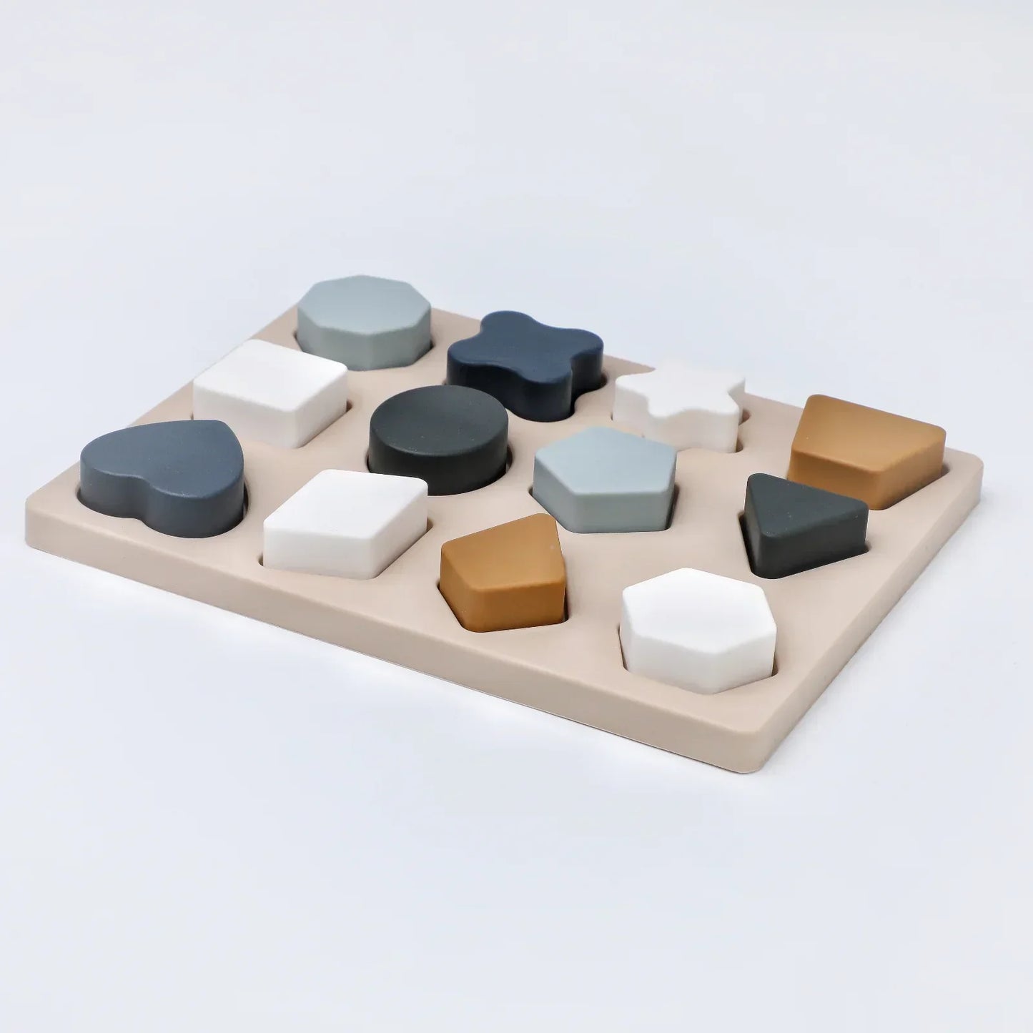 Colorful Silicone Learning Puzzle Toy - Halri
