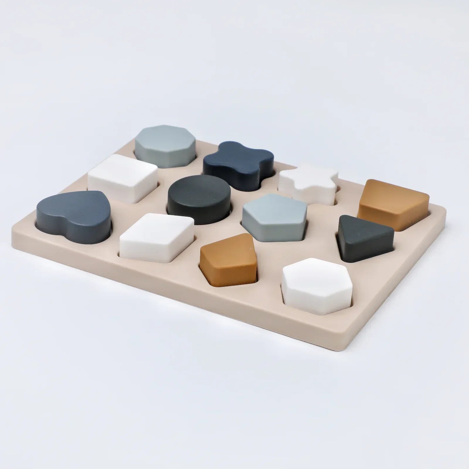 Colorful Silicone Learning Puzzle Toy - Halri