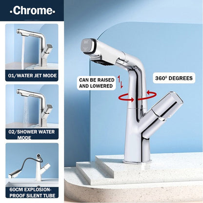 Modern 360 Rotating Kitchen Faucet