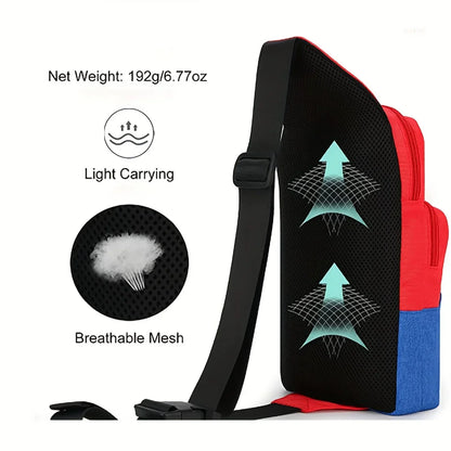 Tough Switch Crossbody Bag for Gaming Accessories