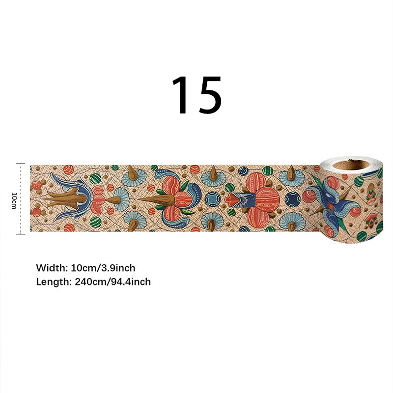Easy Peel Waterproof Border Wall Tape