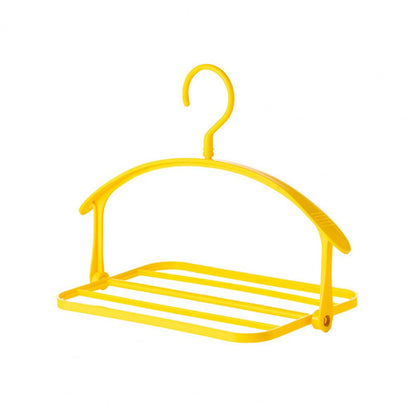 Space Saving 4-Tier Folding Clothing Rack