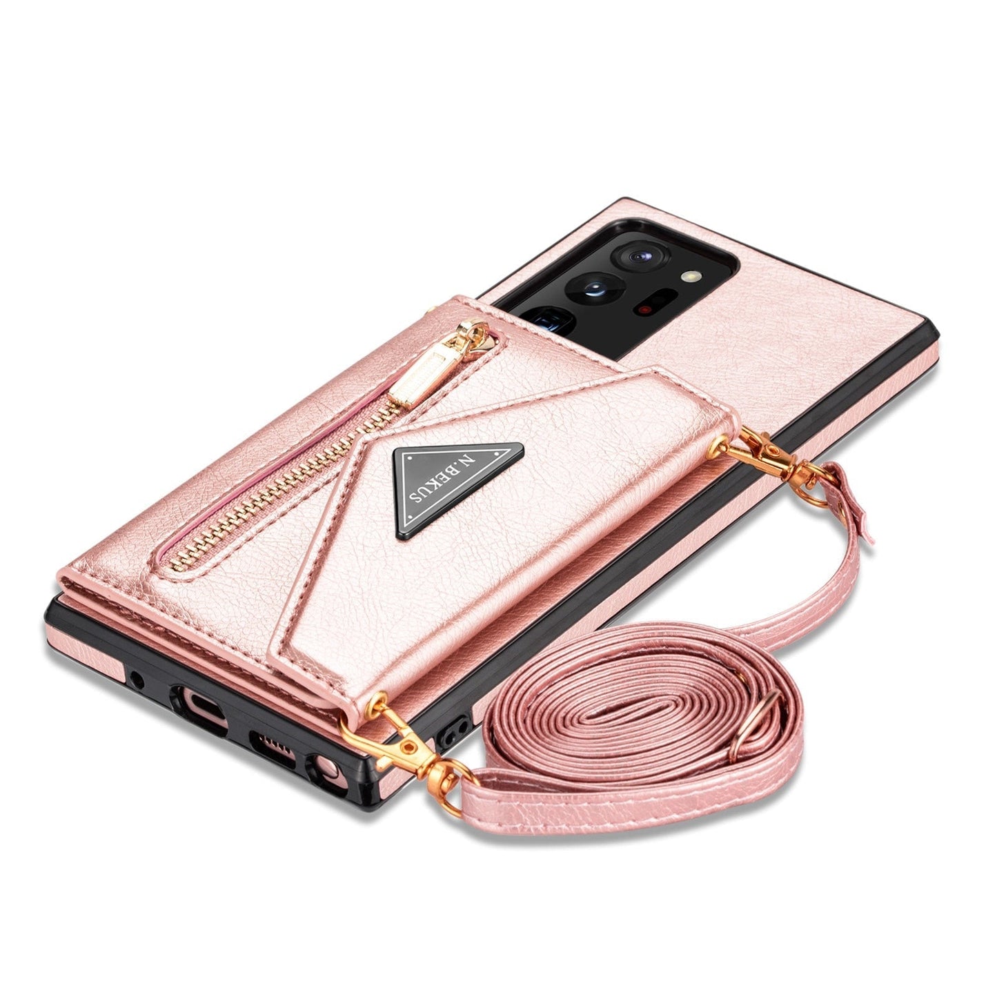 Silicone Sleep Wallet Phone Cover