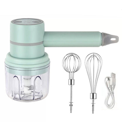 Portable 2-in-1 Electric Milk Frother Mixer