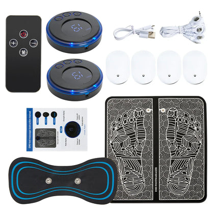 Electric Foot Massage Mat - 8 Modes Rechargeable