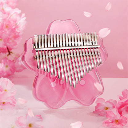 Colorful Pink Mini Kalimba Thumb Piano