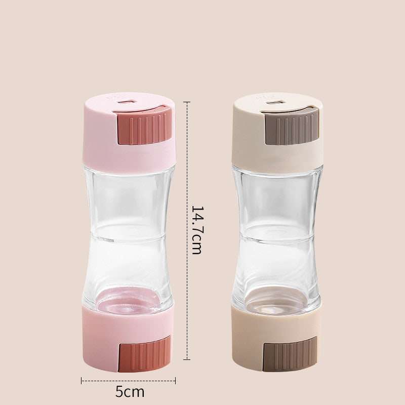 Easy Double Head Spice Dispenser Container
