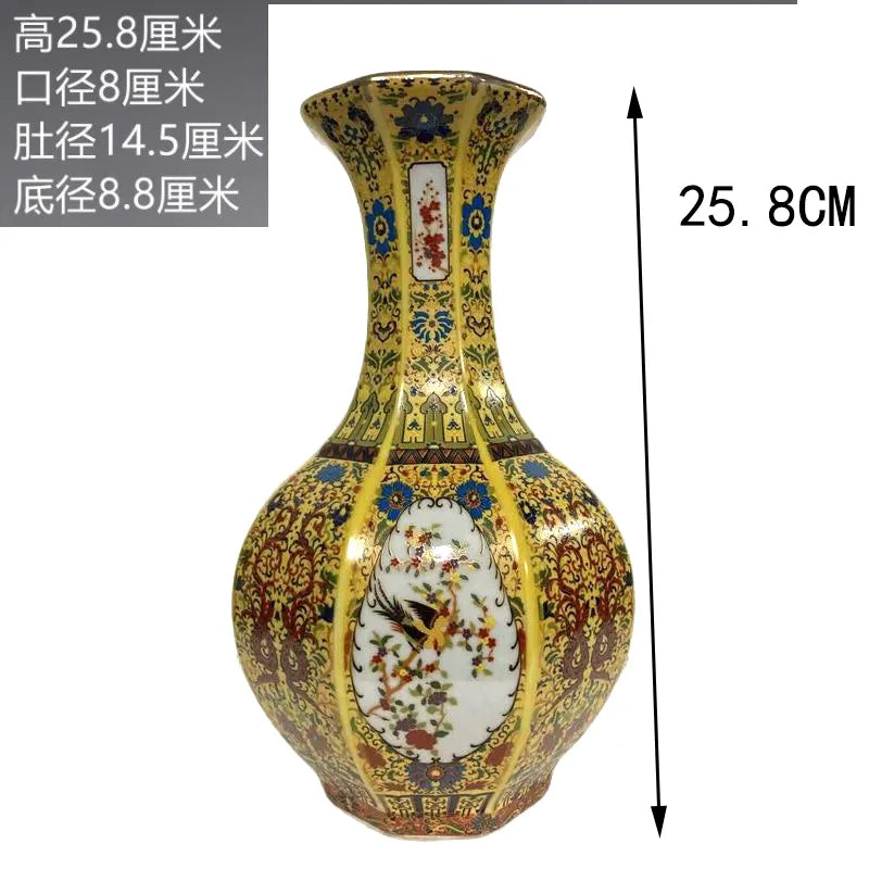 Traditional Chinese Ceramic Decor Vase