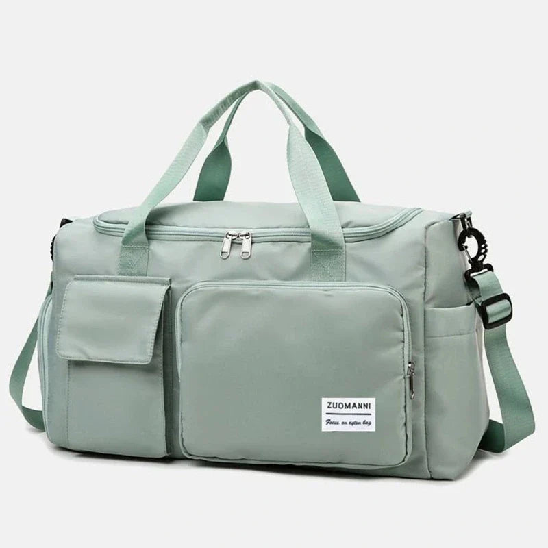 Spacious 35L Travel Backpack with Shoe Pocket