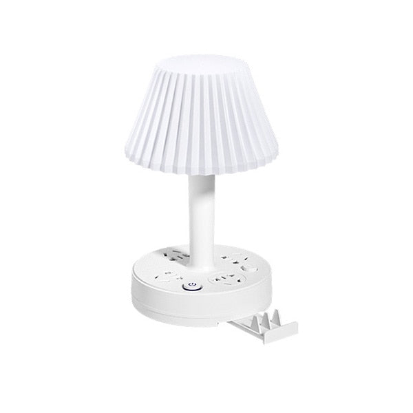 Halri | Sleek Blue Light Desk Lamp with Phone Stand