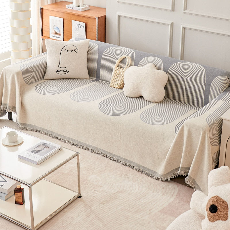 Cozy Nordic Plush Throw Blanket - Halri