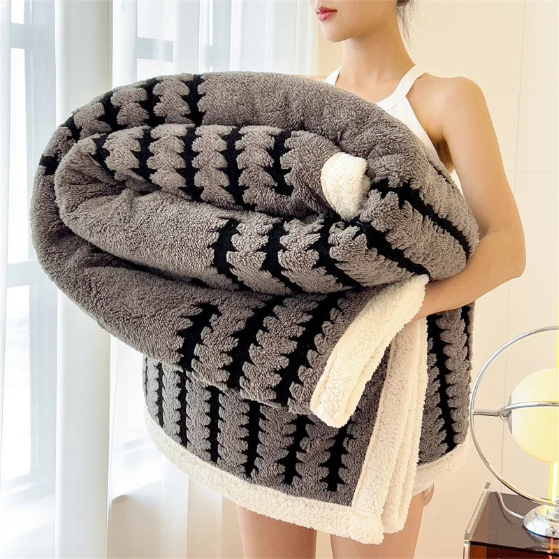 Plush Fleece Blanket Super Soft Throw Blanket