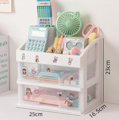 Halri | Compact Office Desk Storage Container Box