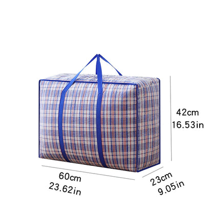 Durable Folding Storage Bag with Zipper Closure