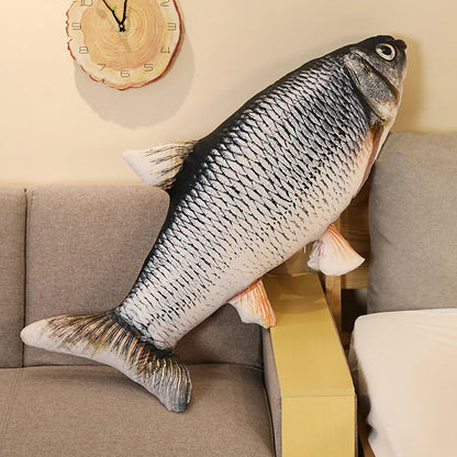 Large Fish Shaped Soft Cushion Pillow