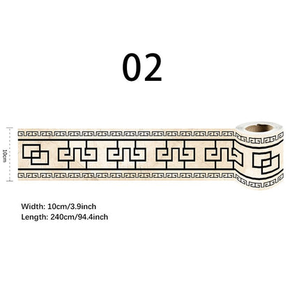 Easy Peel Waterproof Border Wall Tape