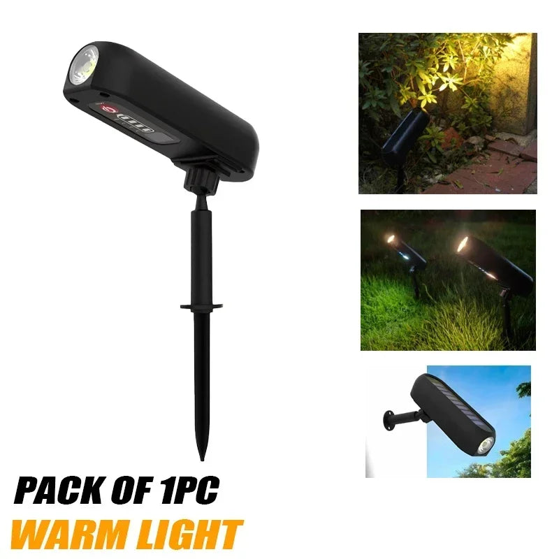 Bright Solar Powered Garden Spotlight LED - Halri